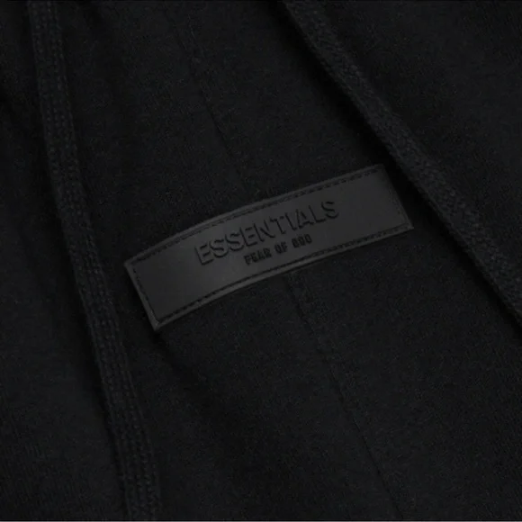NEW Fear of God Essentials Sweatpants Stretch Limo Size SMALL Black - Picture 3 of 6